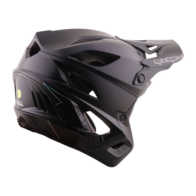 Troy Lee Designs Stage Stunt Full Face MIPS MTB Helmet Black-5