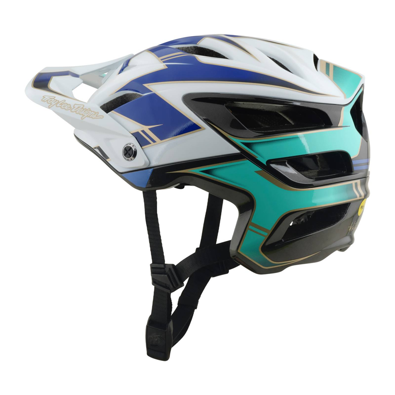 Troy Lee Designs A3 MIPS MTB Helmet Electra White-2
