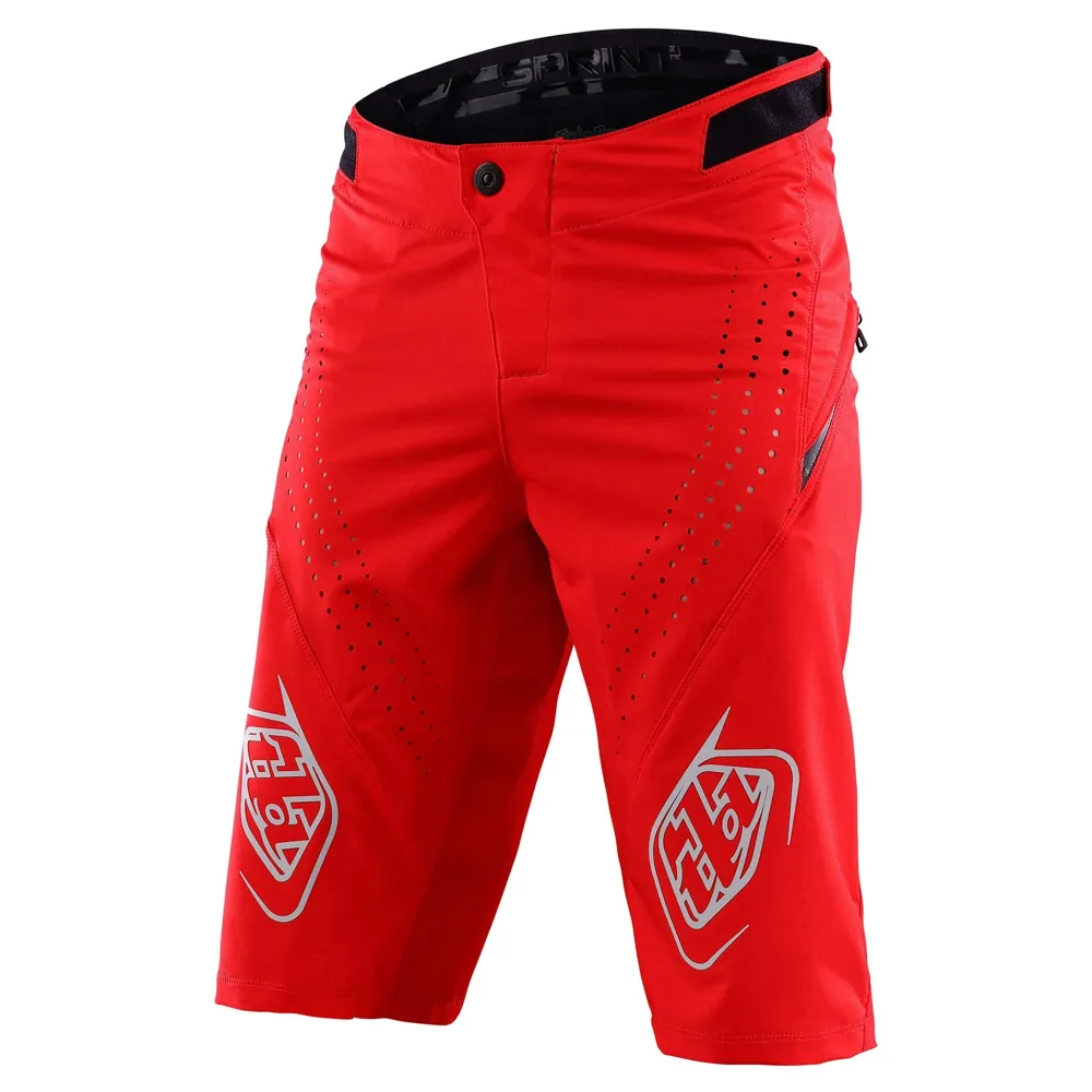 Image of Troy Lee Designs Sprint MTB Shorts Mono Race Red