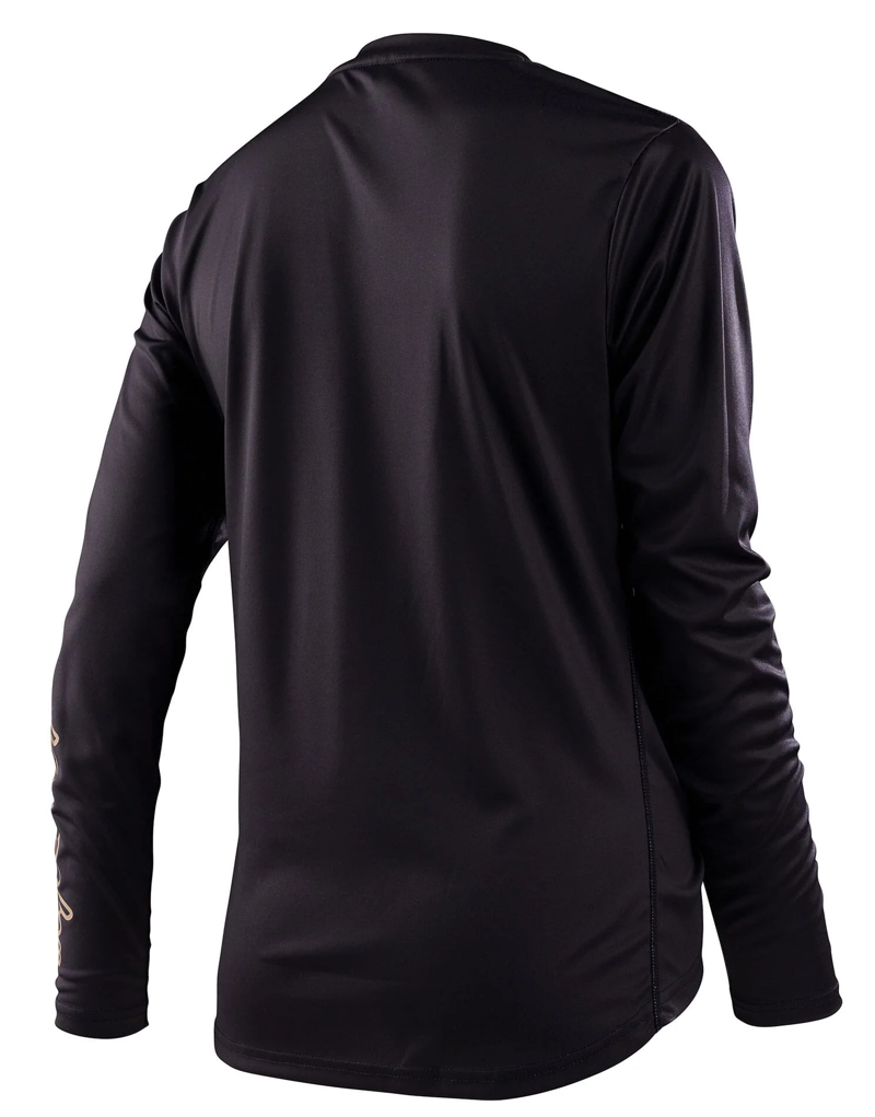 Troy Lee Designs Lilium Womens LS MTB Jersey Black-1