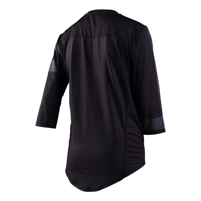 Troy Lee Designs Mischief Womens 3/4 MTB Jersey Split Stripe Black-1