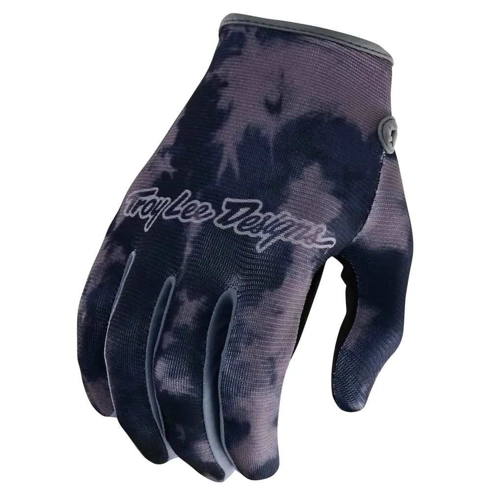 Image of Troy Lee Designs Flowline MTB Gloves Plot Charcoal