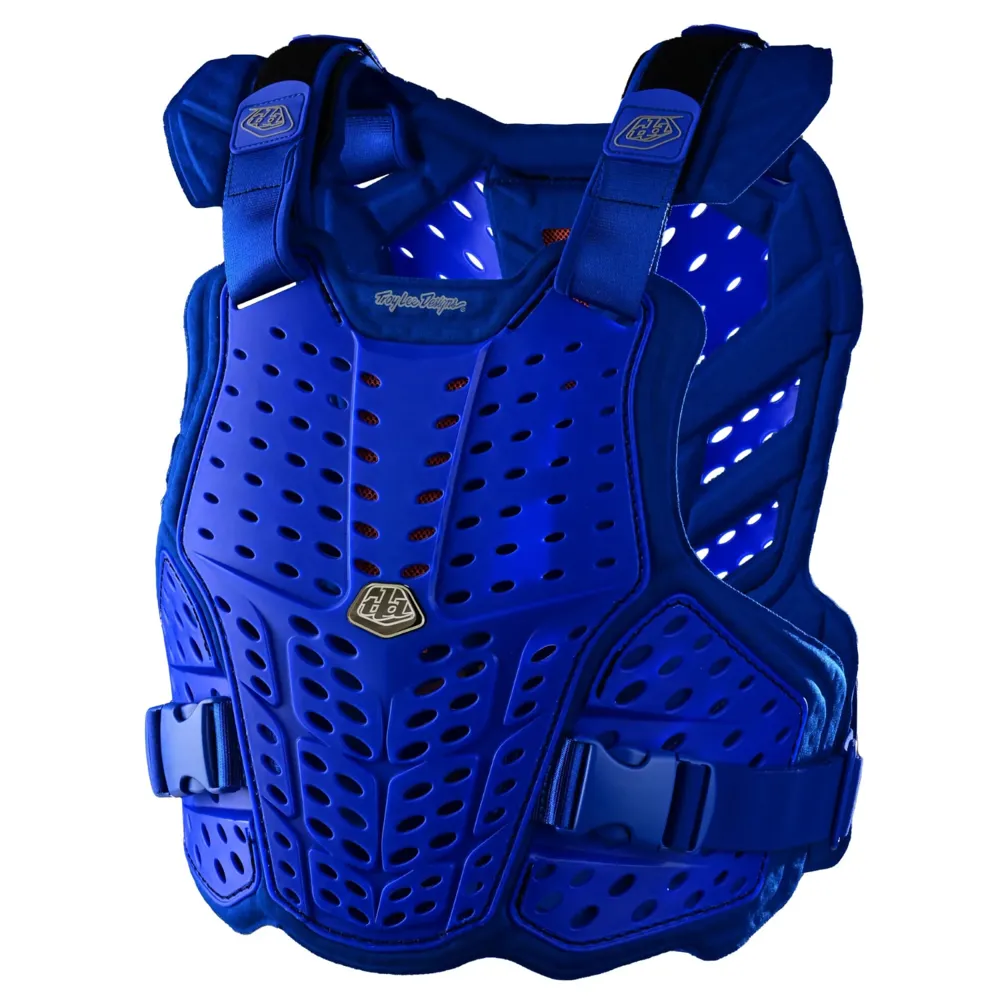 Image of Troy Lee Designs Rockfight Youth Chest Protector One Size Blue