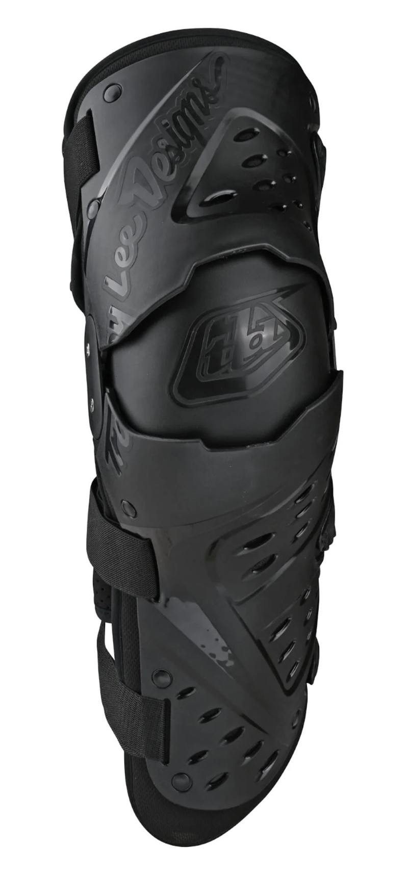 Troy Lee Designs Triad Knee/Shin Hard Shell Guards Black-1