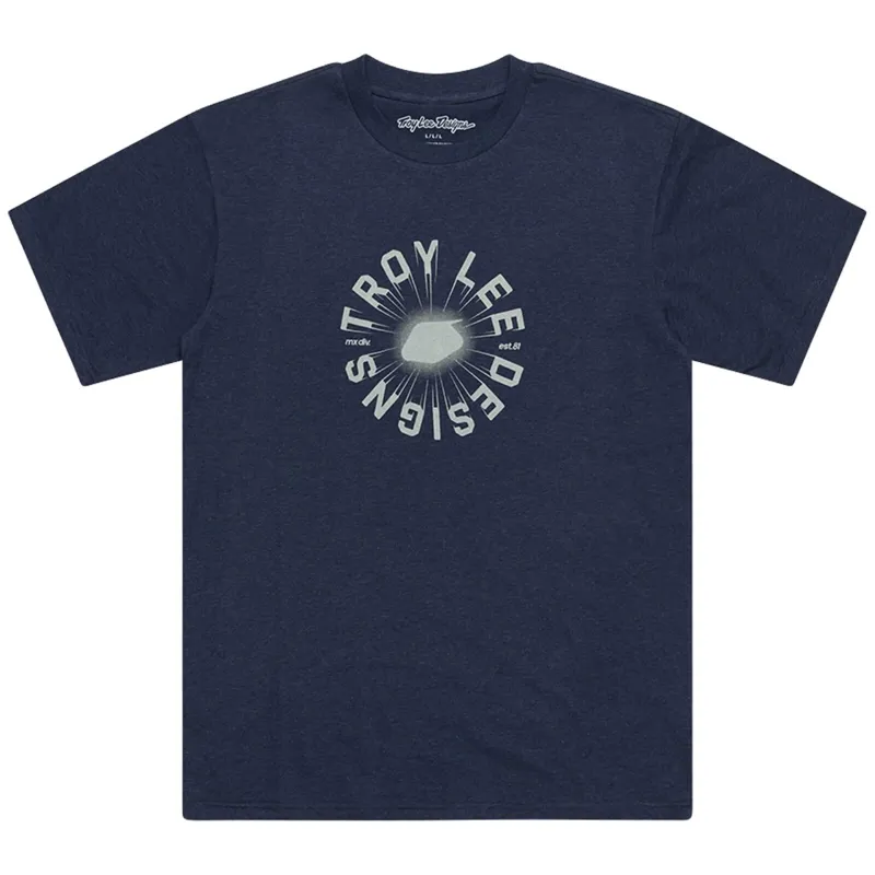 Troy Lee Designs Rotation SS Tee Navy Heather