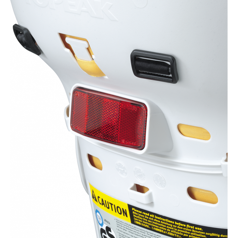 Topeak Babyseat II and Babyseat II Rack Disc Brake Grey/ Yellow-5