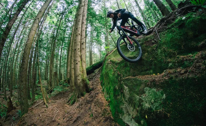 Transition Repeater PT XO AXS Carbon Electric Bike 2024 Bonfire Red-3