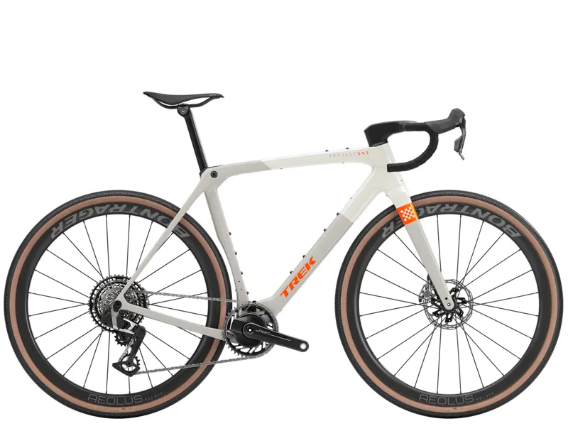 Trek Checkmate SLR 9 AXS Gravel Bike 2026 Era White/Buff Beige