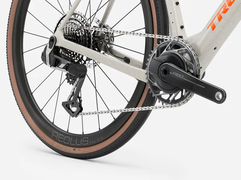 Trek Checkmate SLR 9 AXS Gravel Bike 2026 Era White/Buff Beige-1