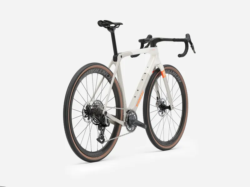 Trek Checkmate SLR 9 AXS Gravel Bike 2026 Era White/Buff Beige-2