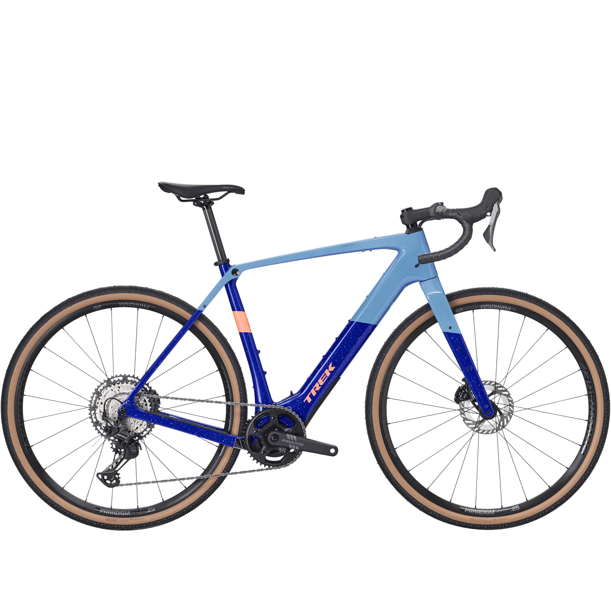 Trek Blue Frame Trek Checkpoint+ SL5 Electric Gravel Bike 2026 Fjord Blue-Cobalt Blue ...