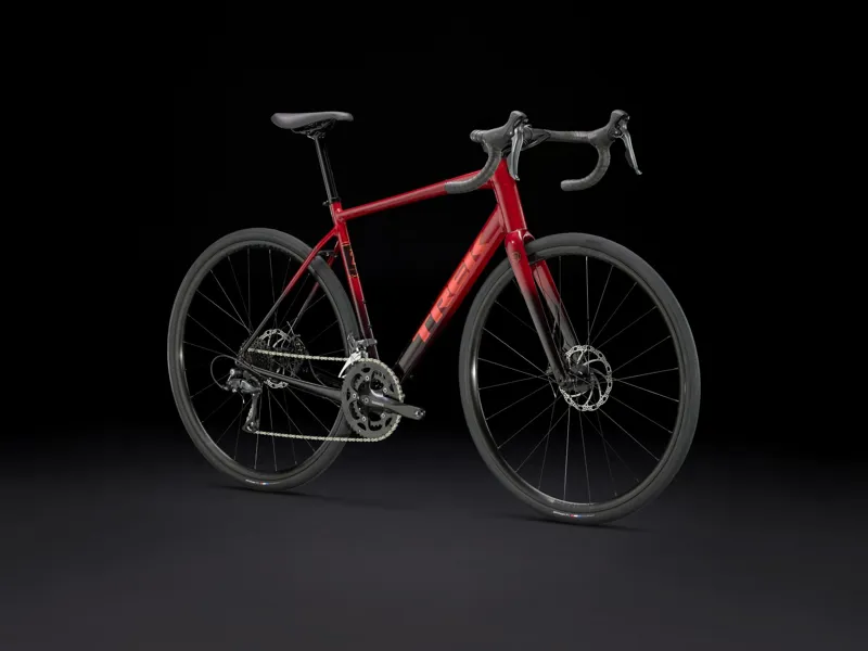 Trek Domane AL 2 Road Bike 2026 Crimson/Dark Carmine Fade-1