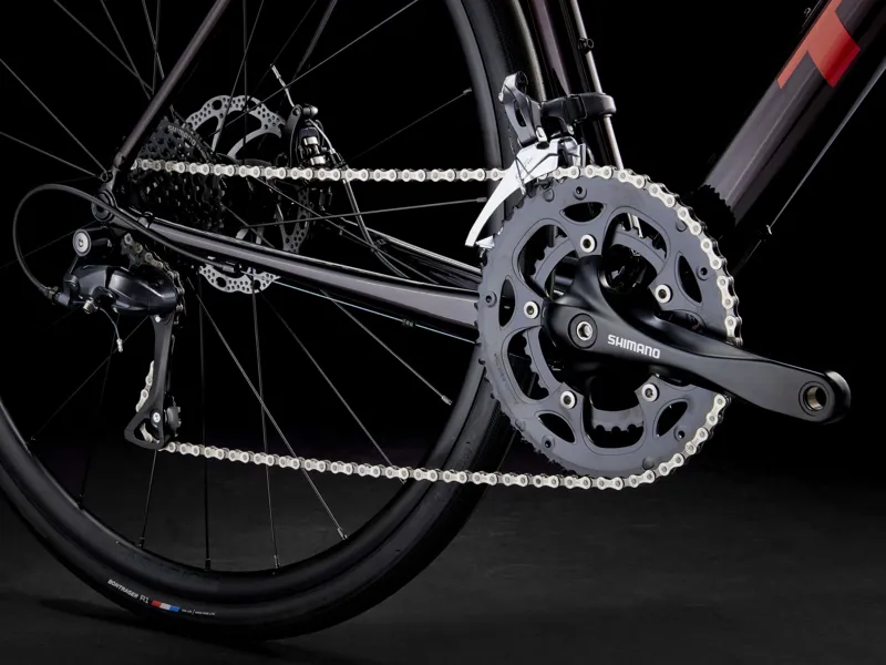 Trek Domane AL 2 Road Bike 2026 Crimson/Dark Carmine Fade-5