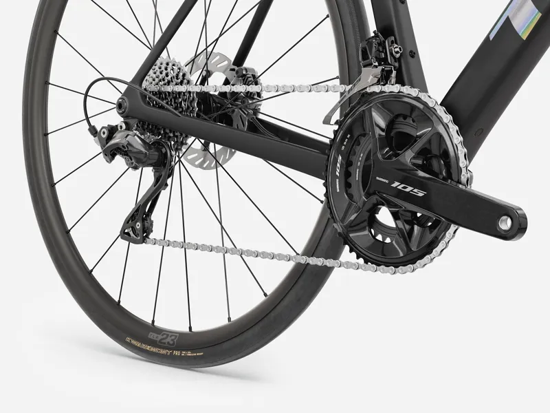 Trek Domane SL 5 Road Bike 2027 Matt Deep Smoke-4