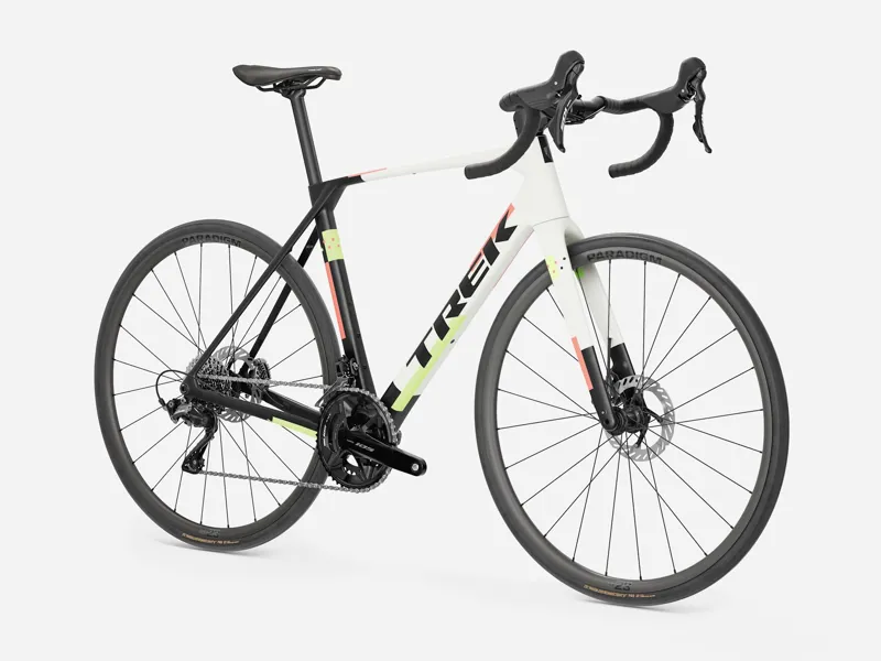 Trek Domane SL5 Road Bike 2027 Matt Era White/Deep Smoke-1
