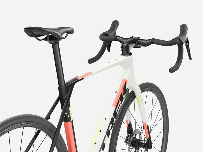 Trek Domane SL5 Road Bike 2027 Matt Era White/Deep Smoke-3