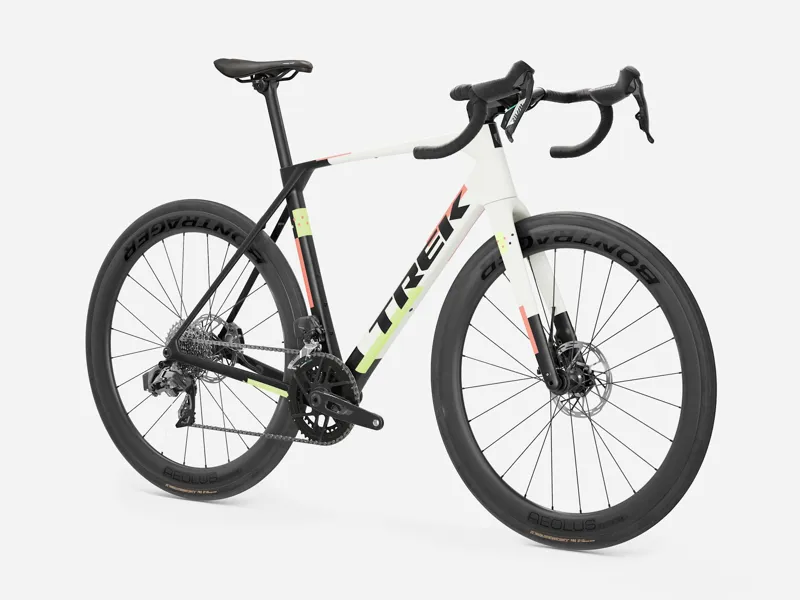 Trek Domane SL6 AXS Road Bike 2027 Matt Era White/Deep Smoke-1