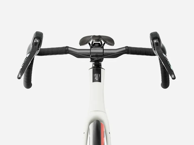 Trek Domane SL6 AXS Road Bike 2027 Matt Era White/Deep Smoke-2