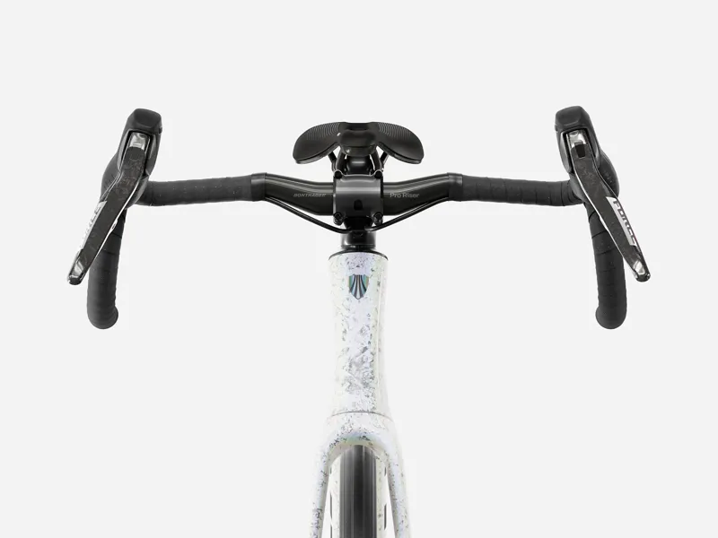Trek Domane SLR 7 AXS Road Bike 2027 Mother of Pearl/Silver Marble-2