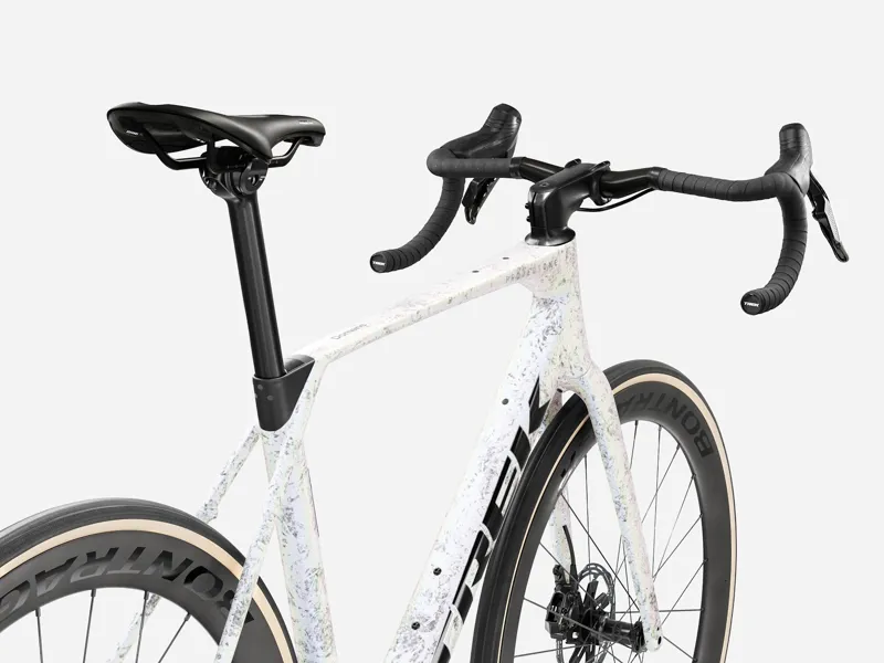 Trek Domane SLR 7 AXS Road Bike 2027 Mother of Pearl/Silver Marble-3