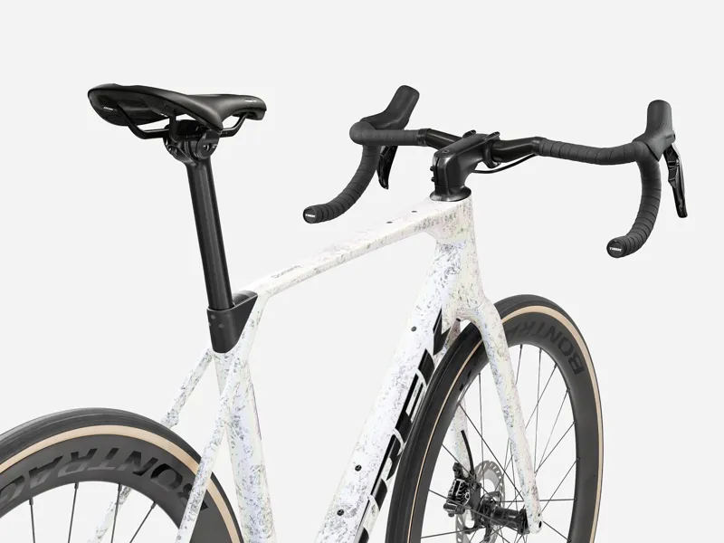 Trek Domane SLR 7 Road Bike 2027 Mother of Pearl/Silver Marble-3