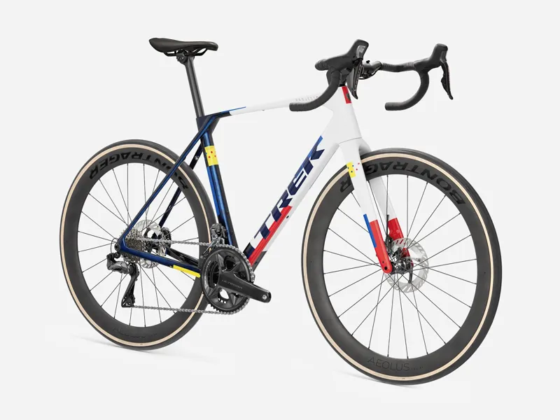 Trek Domane SLR 7 Road Bike 2027 Navy Smoke/Trek White-1
