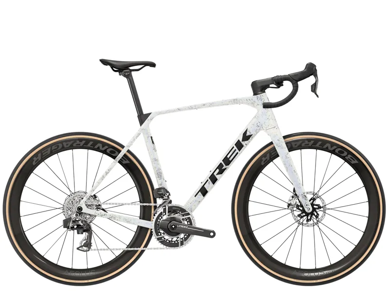 Trek Domane SLR 9 AXS Road Bike 2027 Mother of Pearl/Silver Marble