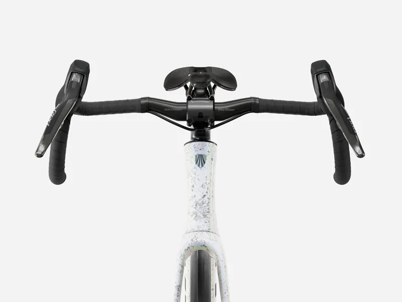 Trek Domane SLR 9 AXS Road Bike 2027 Mother of Pearl/Silver Marble-2