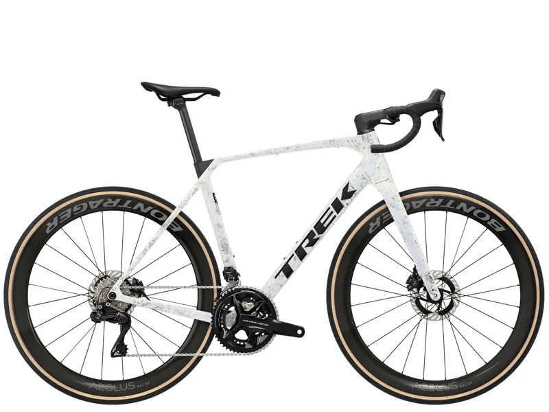 Trek Domane SLR 9 Road Bike 2027 Mother of Pearl/Silver Marble