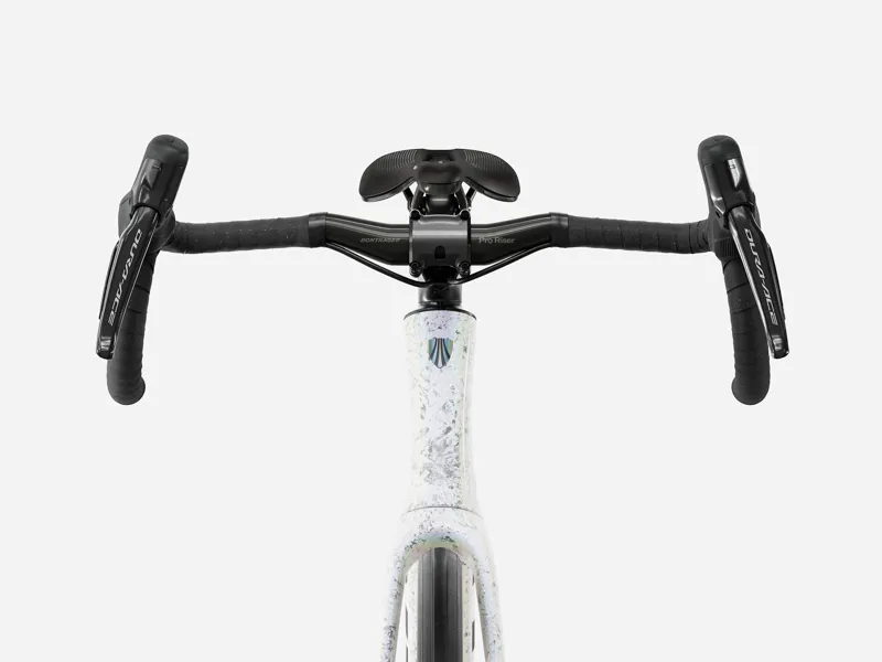 Trek Domane SLR 9 Road Bike 2027 Mother of Pearl/Silver Marble-2