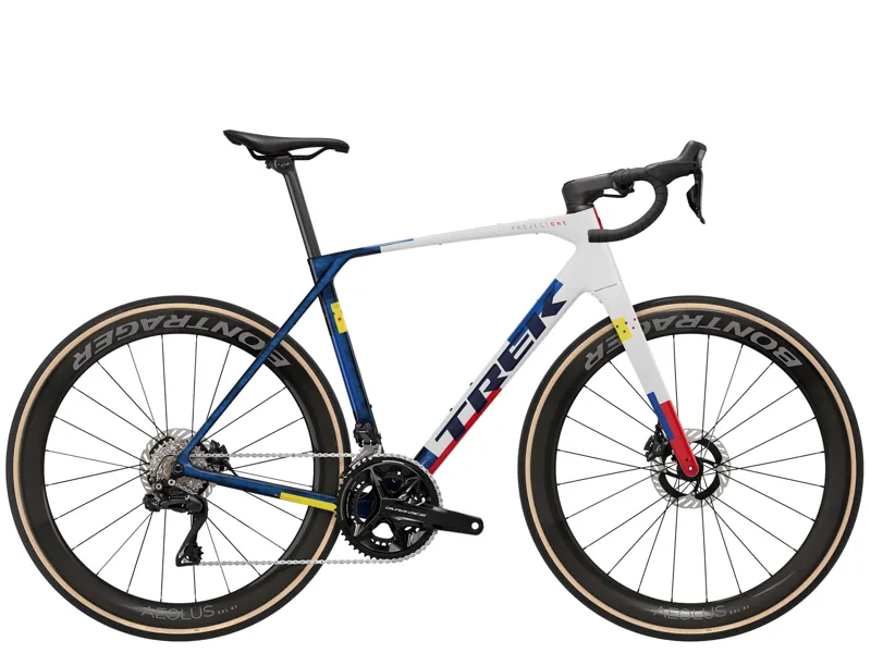 Trek Domane SLR 9 Road Bike 2027 Navy Smoke/Trek White