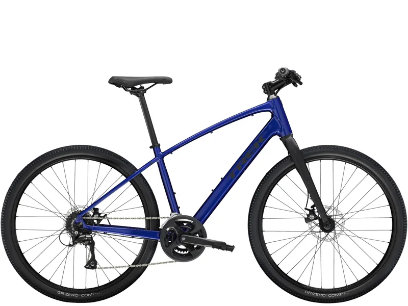 Trek Dual Sport 1 Hybrid Bike 2025 Hex Blue