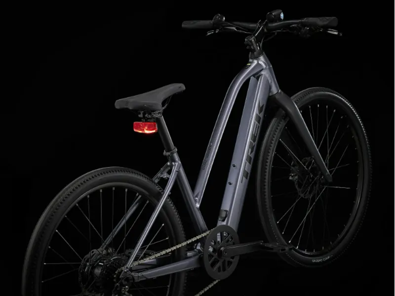 Trek Dual Sport+ 2 Stagger Hybrid Bike 2025 Galactic Grey-2