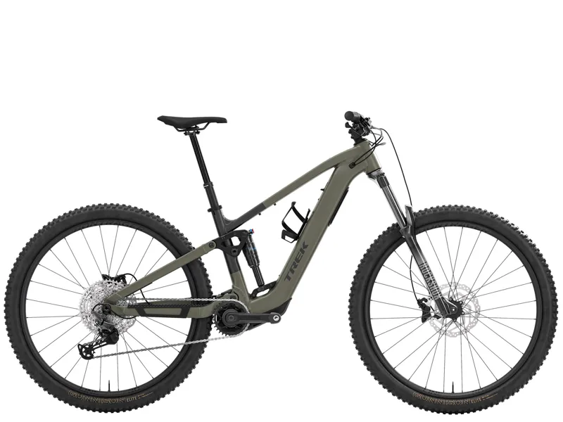 Trek Fuel+ EX 5 Electric Bike 2026 Matte Olive Grey/Trek Black