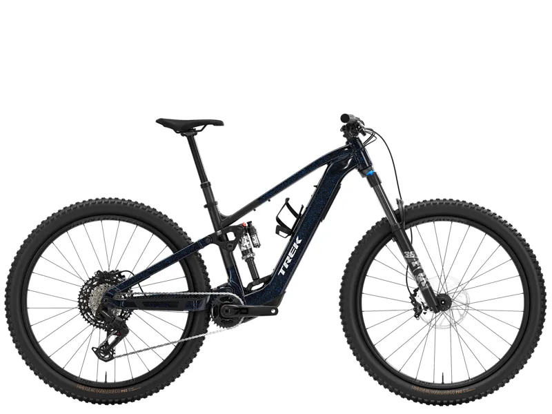 Trek Fuel+ EX 8 Electric Bike 2026 Trek Black/Purple Flip Splatter