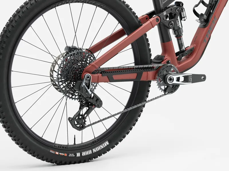 Trek Fuel EX 9 X0 AXS Mountain Bike 2027 Matt Sedona Red/Pennyflake-3