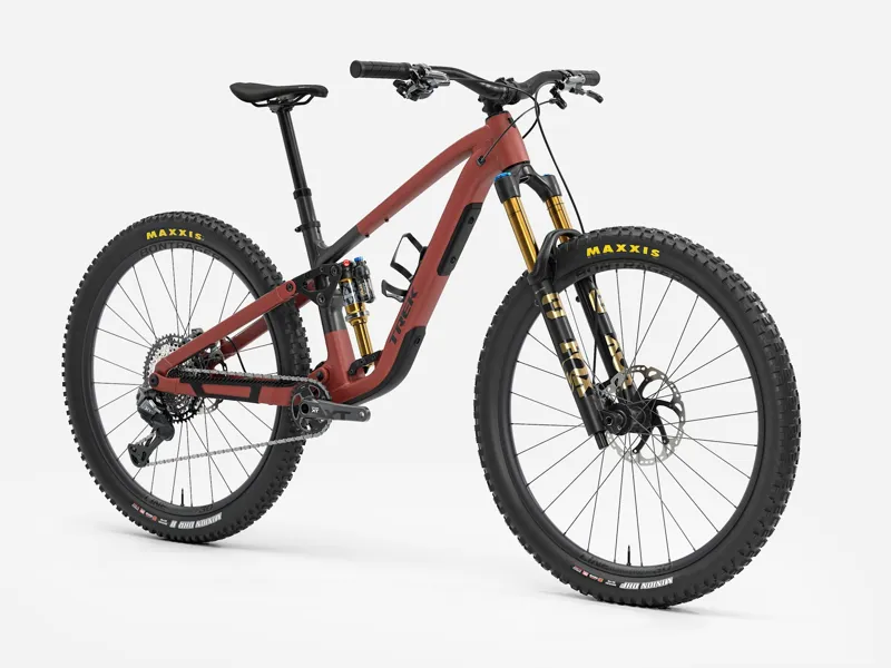 Trek Fuel EX 9 XT Di2 Mountain Bike 2027 Matt Sedona Red/Pennyflake-1