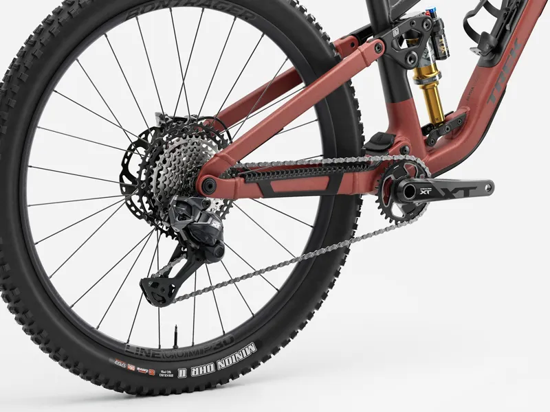 Trek Fuel EX 9 XT Di2 Mountain Bike 2027 Matt Sedona Red/Pennyflake-3