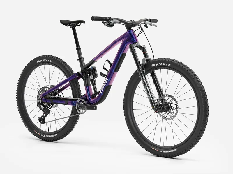Trek Fuel EX 9.8 Eagle 90 Mountain Bike Purple Phaze/Amethyst Marble-1