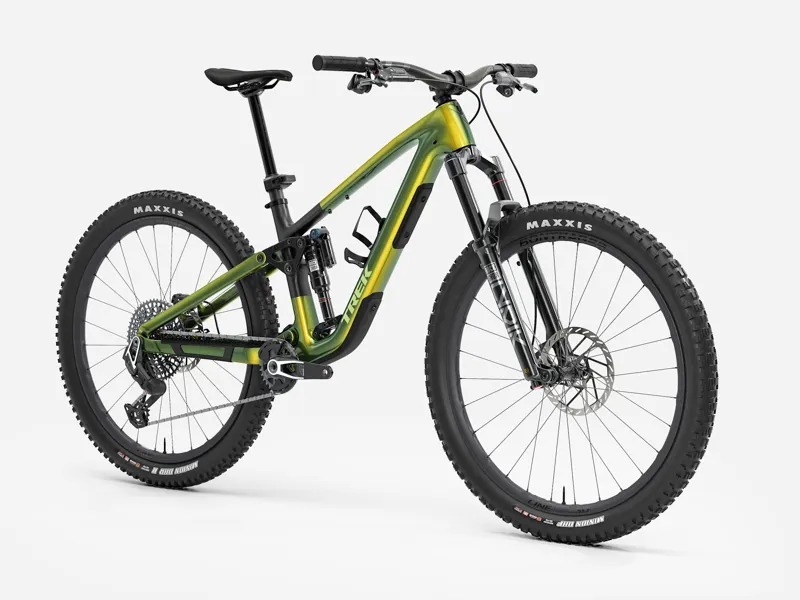 Trek Fuel EX 9.9 X0 AXS Mountain Bike 2026 Gloss Chameleon Green/Matte Black-1