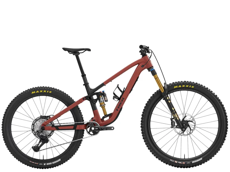 Trek Fuel MX 9 XT Di2 Mountain Bike 2027 Matt Sedona Red/Pennyflake
