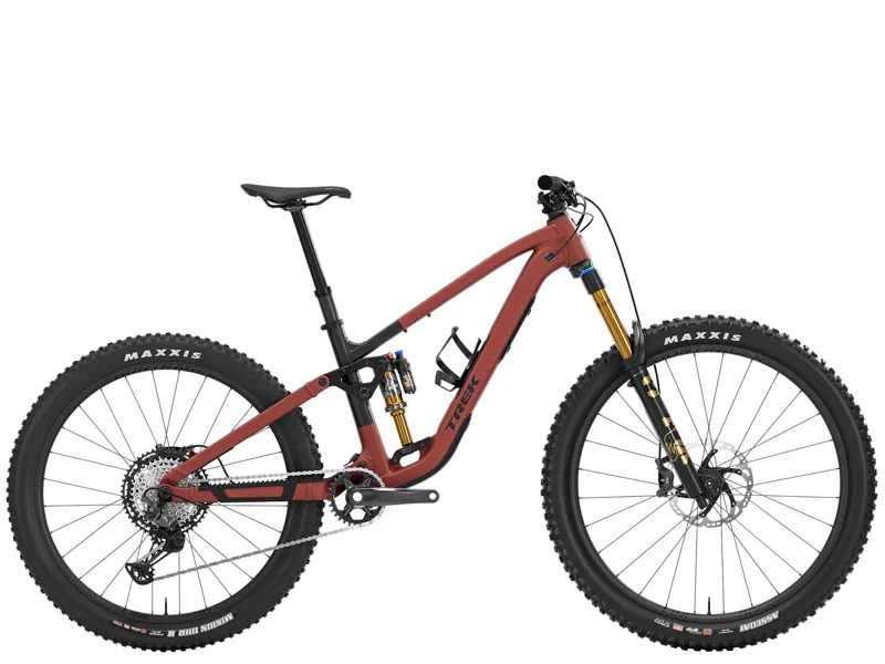 Trek Fuel MX 9 XT Mountain Bike 2026 Matte Sedona Red/Pennyflake Splatter