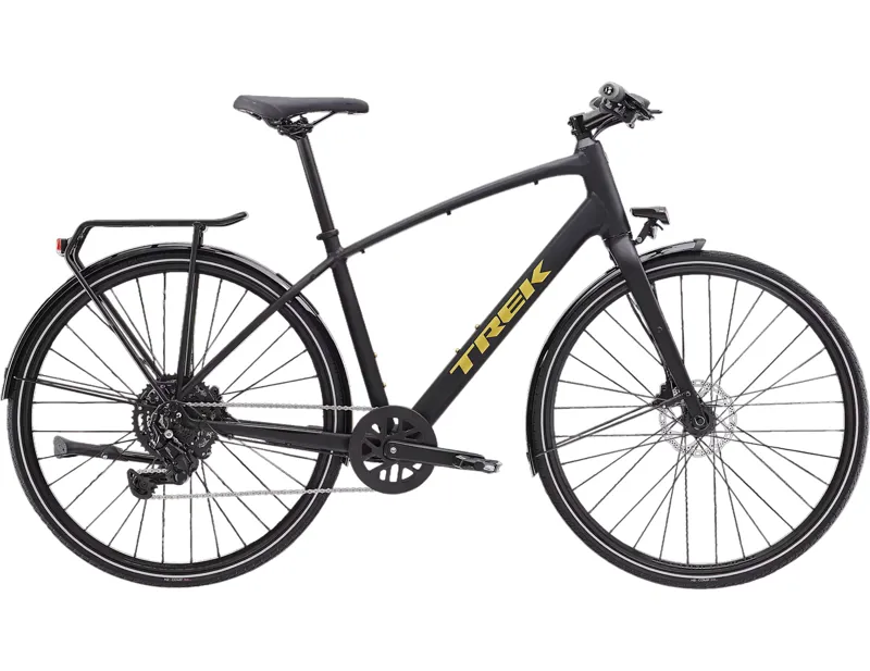 Trek FX 2 Eq Hybrid Bike 2025 Matte Trek Black