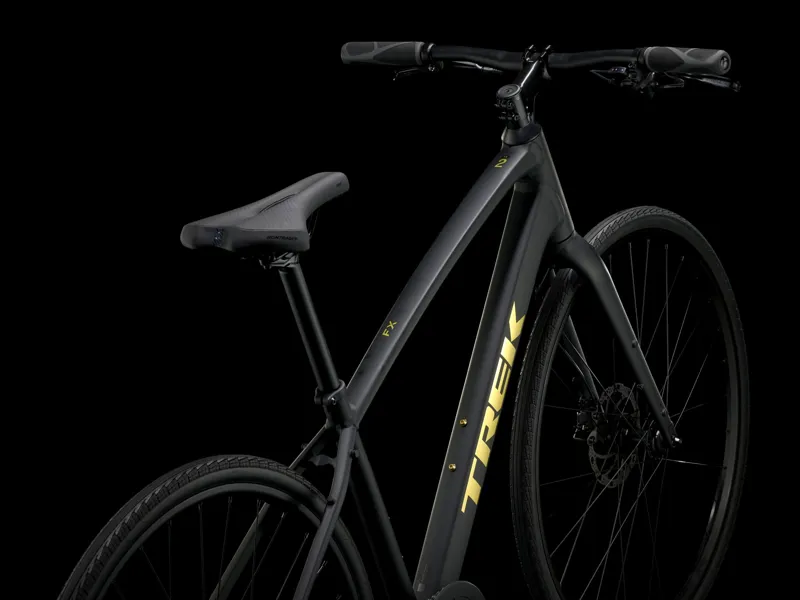 Trek FX 2 Hybrid Bike 2025 Matte Trek Black-2