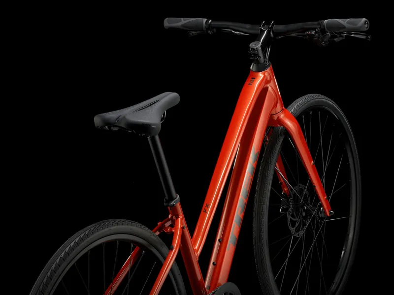 Trek FX 2 Mid Step Hybrid Bike 2025 Lava-2