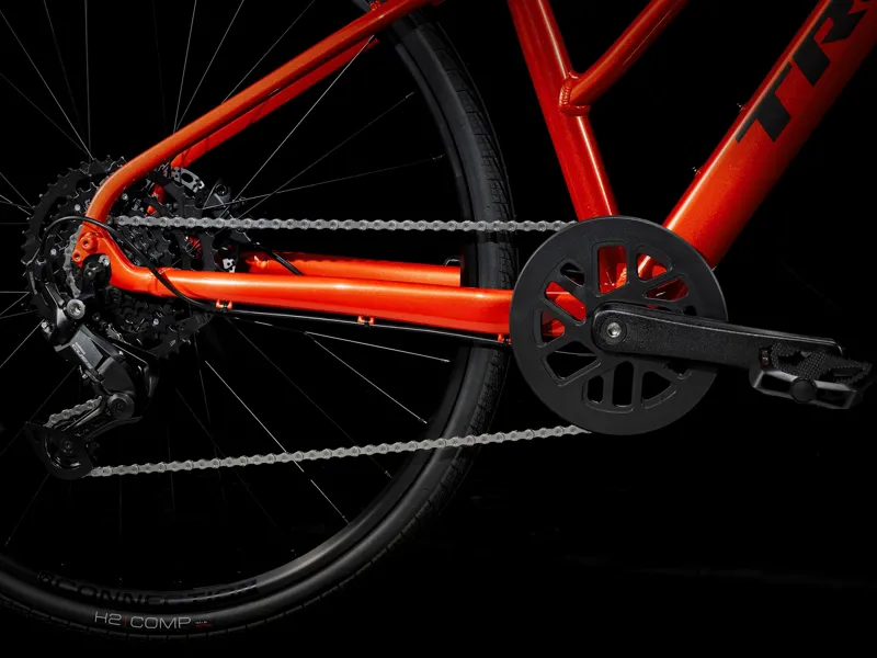 Trek FX 2 Mid Step Hybrid Bike 2025 Lava-4