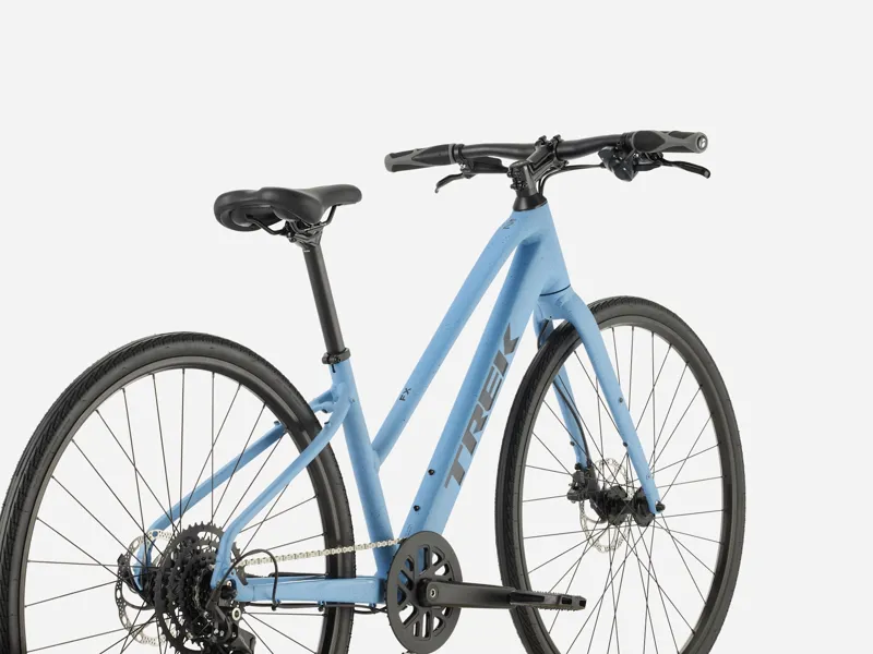 Trek FX 2 Midstep Hybrid Bike 2026 Fjord Blue-1
