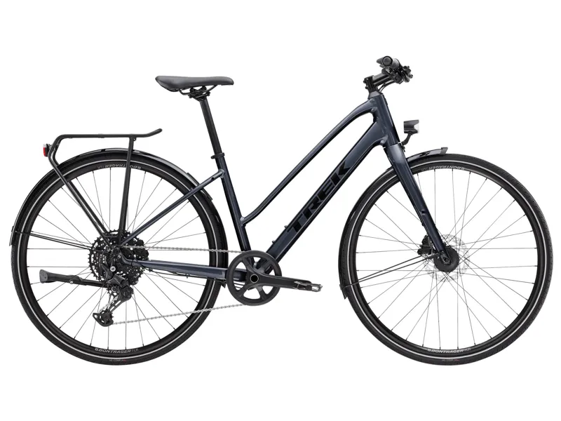 Trek FX 3 Disc EQ Midstep Hybrid Bike 2025 Galactic Grey