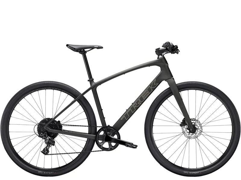 Trek FX Sport SL 5 Hybrid Bike 2026 Matte Black Olive/Deep Smoke