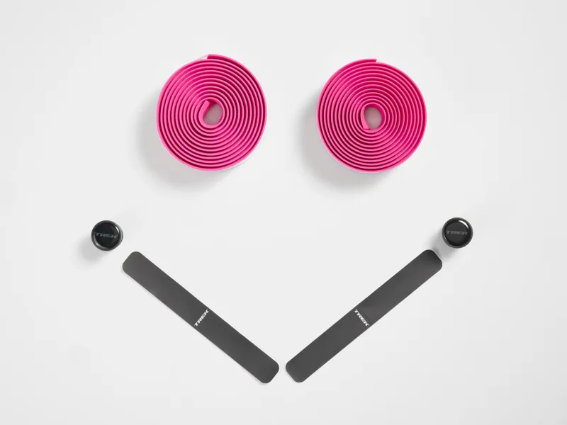 Trek Gel Cork Handlebar Tape Set Vice Pink-1